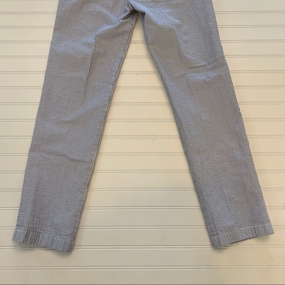Brooks Brothers Red Fleece Boys Blue/White Sear Sucker Pants - Picture 10 of 11